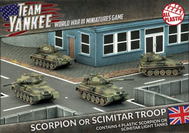 British Iron Maiden Scorpion / Scimitar Troop