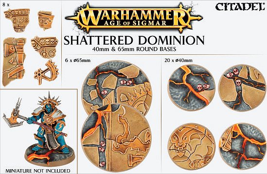 Citadel: Shattered Dominion 40 & 65mm Round Bases