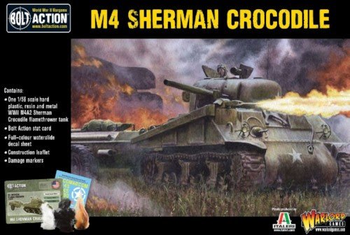 US Sherman Crocodile Flamethrower Tank Box Set