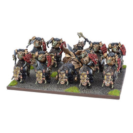 Abyssal Dwarfs: Slave Orc Gore Rider Regiment