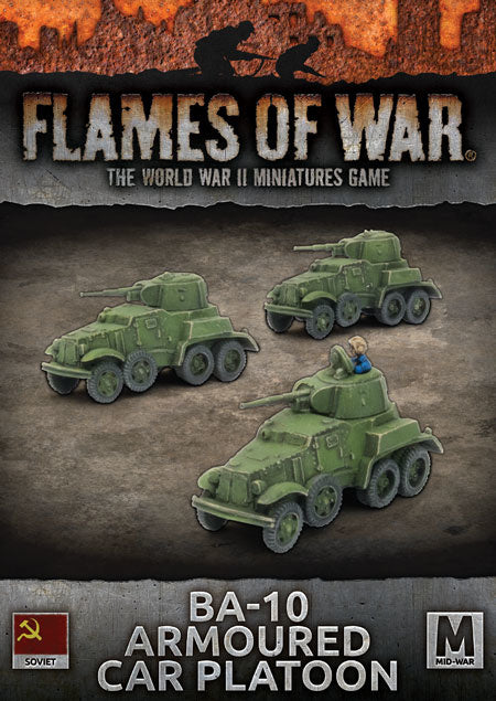 Soviet BA-10 Armoured Car Platoon