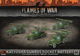 Soviet Katyusha Guard Rocket Battery