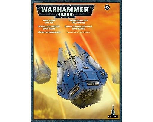 Warhammer 40000 - Space Marines - Space Marines Drop Pod