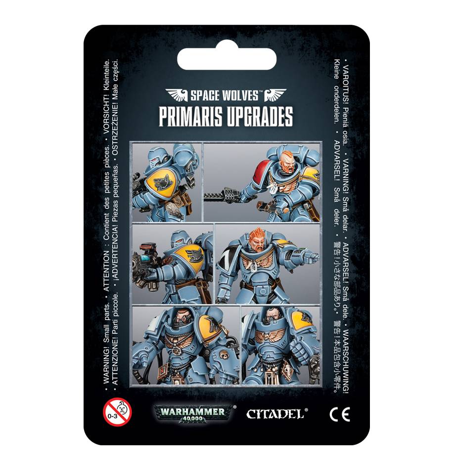 Warhammer 40000 - Space Marines - Space Wolves Primaris Upgrades