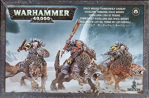 Warhammer 40000 - Space Marines - Space Wolves Thunderwolf Cavalry