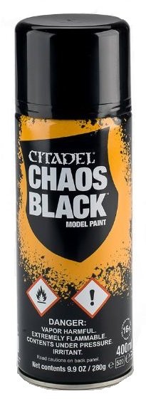 Chaos Black Spray 400ml