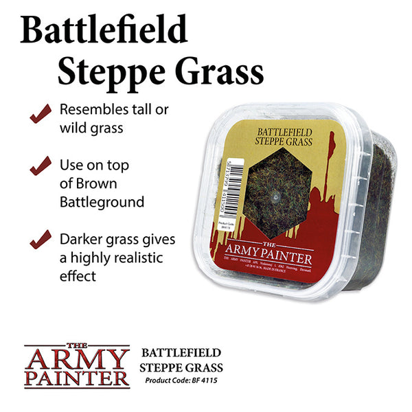 Battlefield Steppe Grass Basing Flock