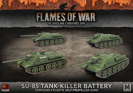 Soviet Red Banner: SU-85 Tank-Killer Battery
