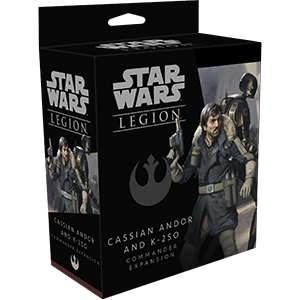 Cassian Andor and K-2SO Commander Expansion - Star Wars Legion