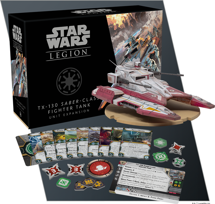 TX-130 Saber-Class Fighter Tank Unit Expansion - Star Wars Legion