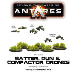 Batter, Gun & Compactor drones (6 Fig Blister)