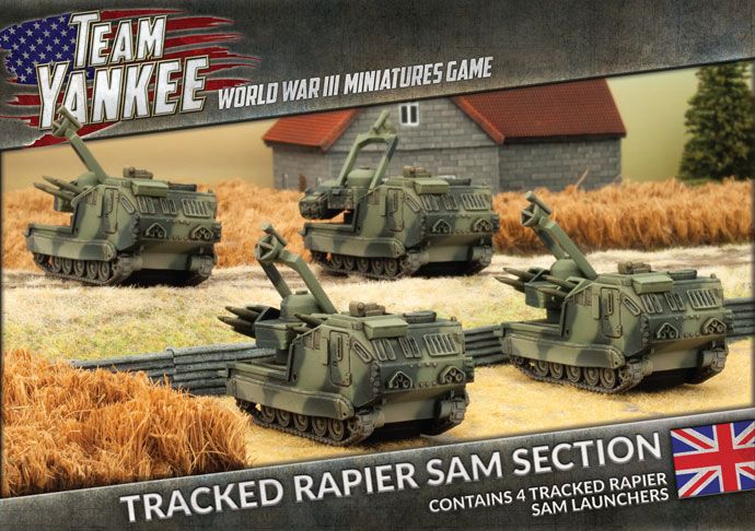 British Iron Maiden Tracked Rapier SAM Section