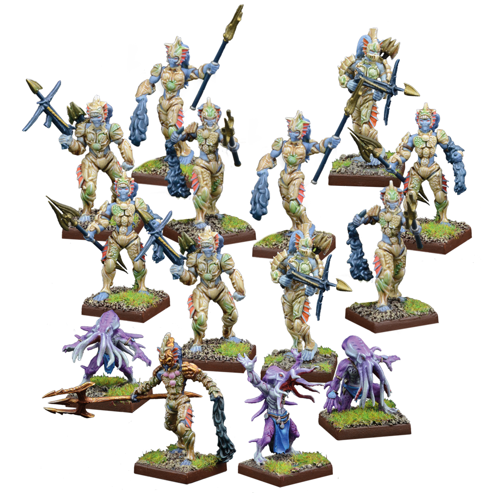 Trident Realm Warband Set - Kings Of War Vanguard