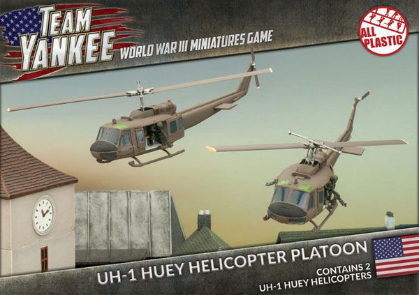 US American Stripes UH-1 Huey Transport Helicopter Platoon