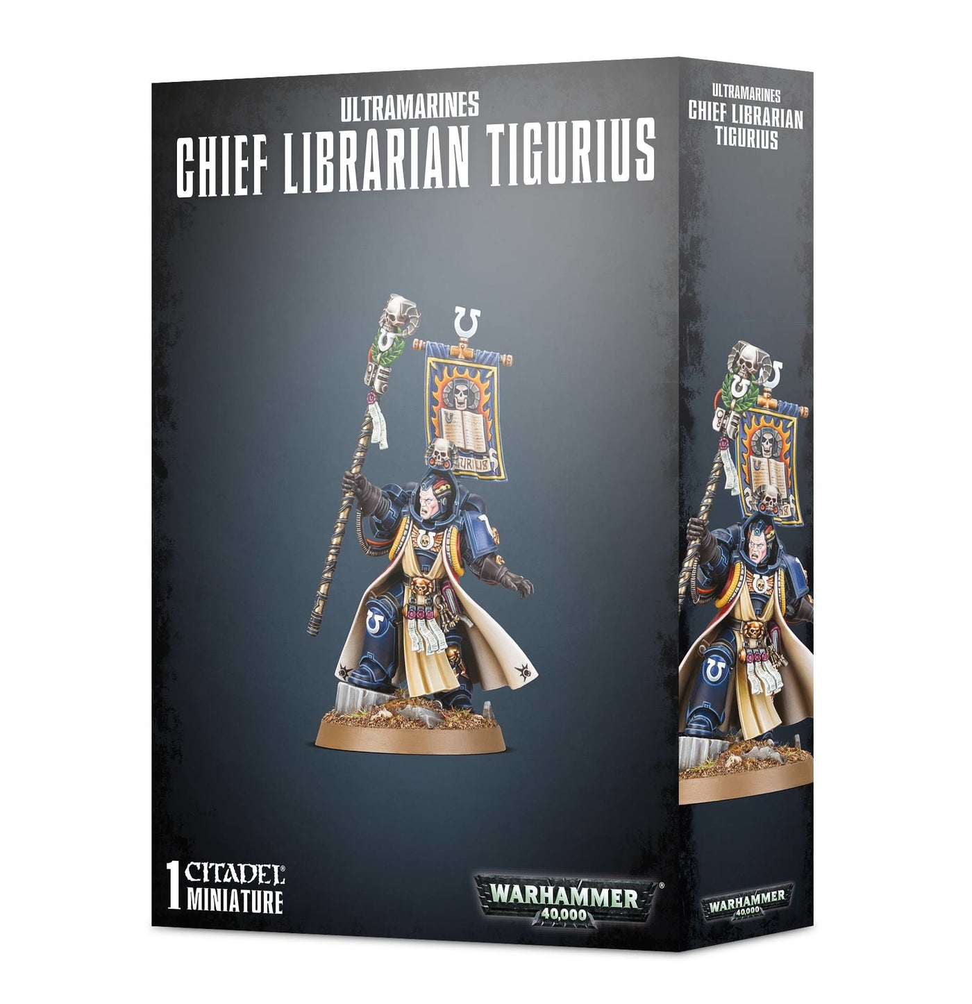 Warhammer 40000 - Space Marines - Ultramarines Chief Librarian Tigurius