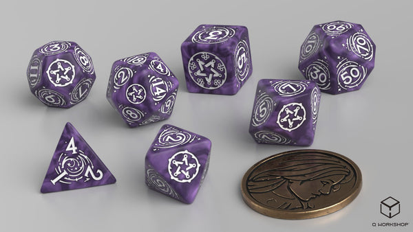 Yennefer - Lilac and Gooseberries - The Witcher Dice Set