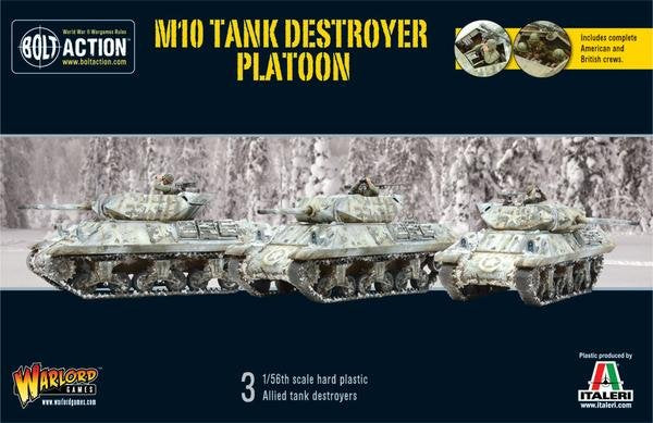 US Army M10 Tank Destroyer Platoon