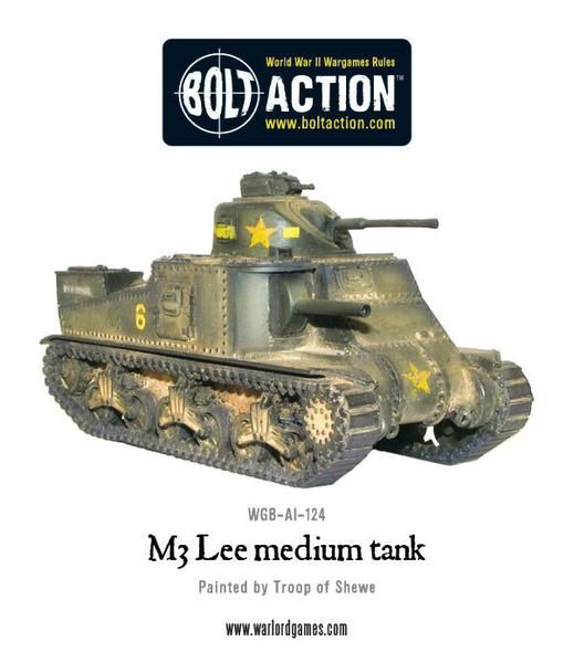 US Army M3 Lee Medium Tank