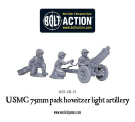 US Army Marine Corps 75mm pack howitzer light artillery