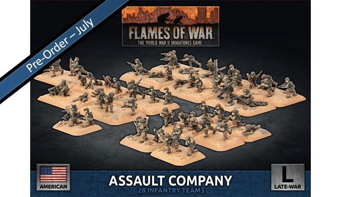 D-Day Americans Assault Company - Flames Of War Late War