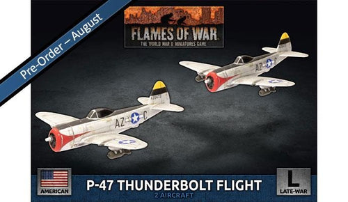 D-Day Americans P-47 Thunderbolt Fight Flight - Flames Of War Late War