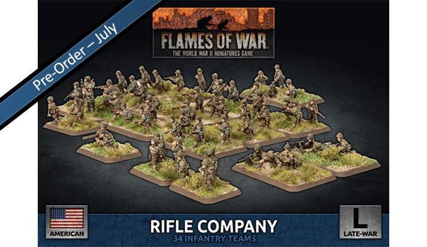 D-Day Americans Rifle Company - Flames Of War Late War