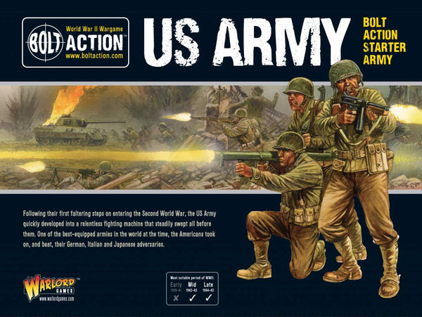 Bolt Action: US Army Starter Army (2018 revision)