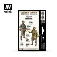WWII German Infantry - Vallejo Paint Set 2