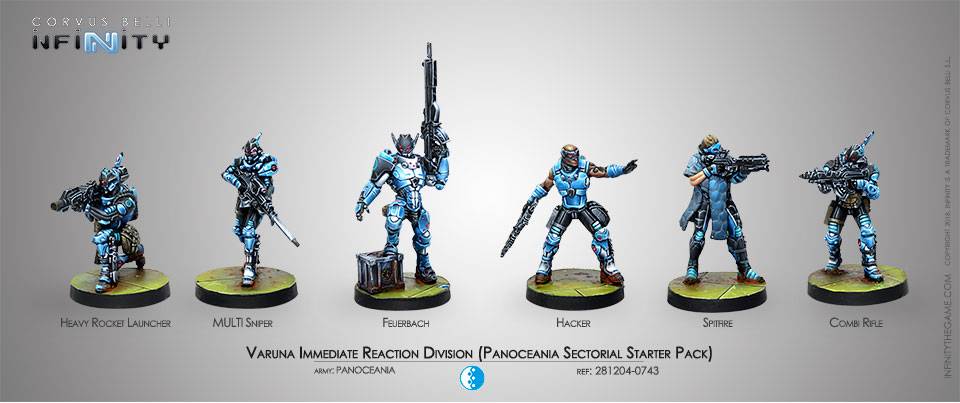 Varuna Immediate Reaction Division (Panoceania Sectorial Pack)