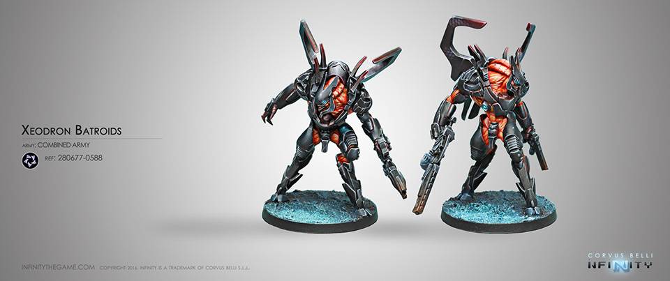 Combined Army Xeodron Batroids Box Set
