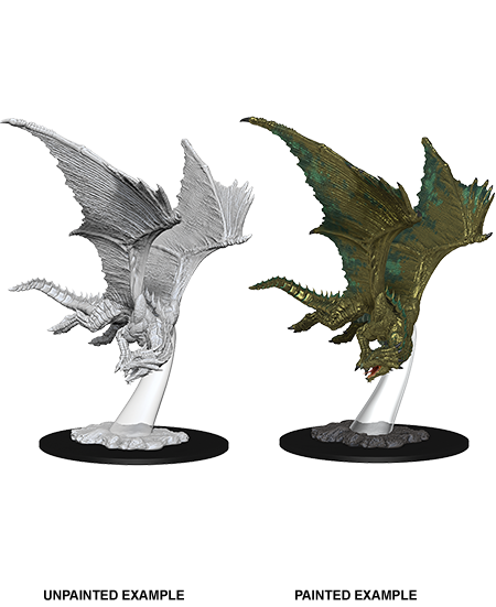 Nolzur's Marvelous Miniatures: Young Bronze Dragon (Wave 9)